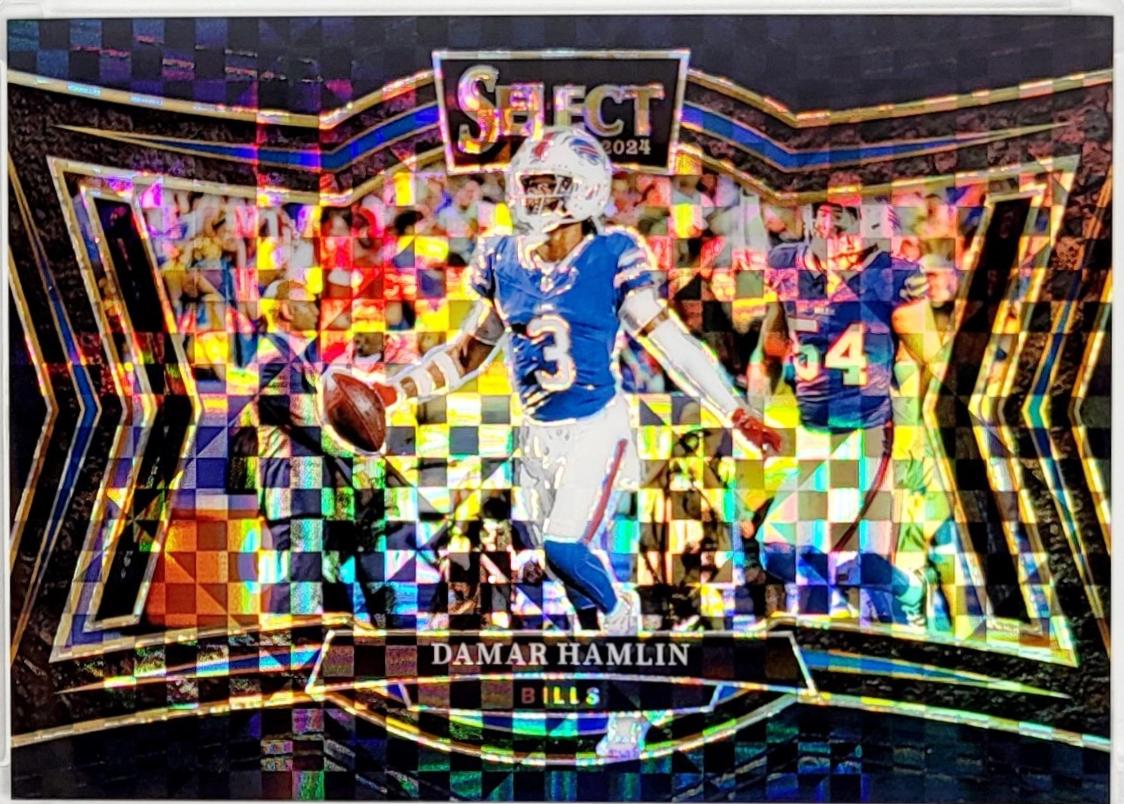 Damar Hamlin [Black Prizm] #428