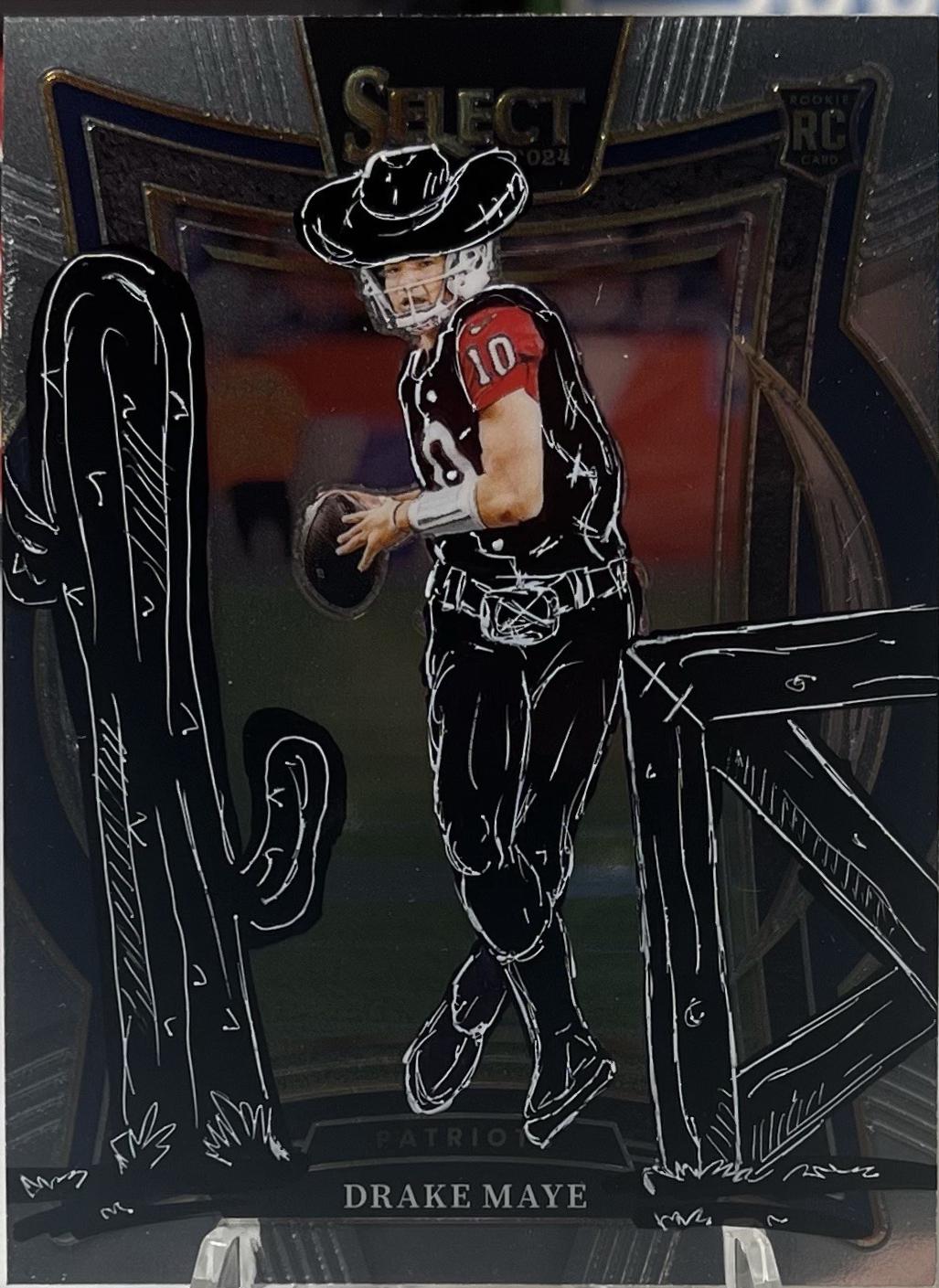 Drake Maye [Black Mojo] #27