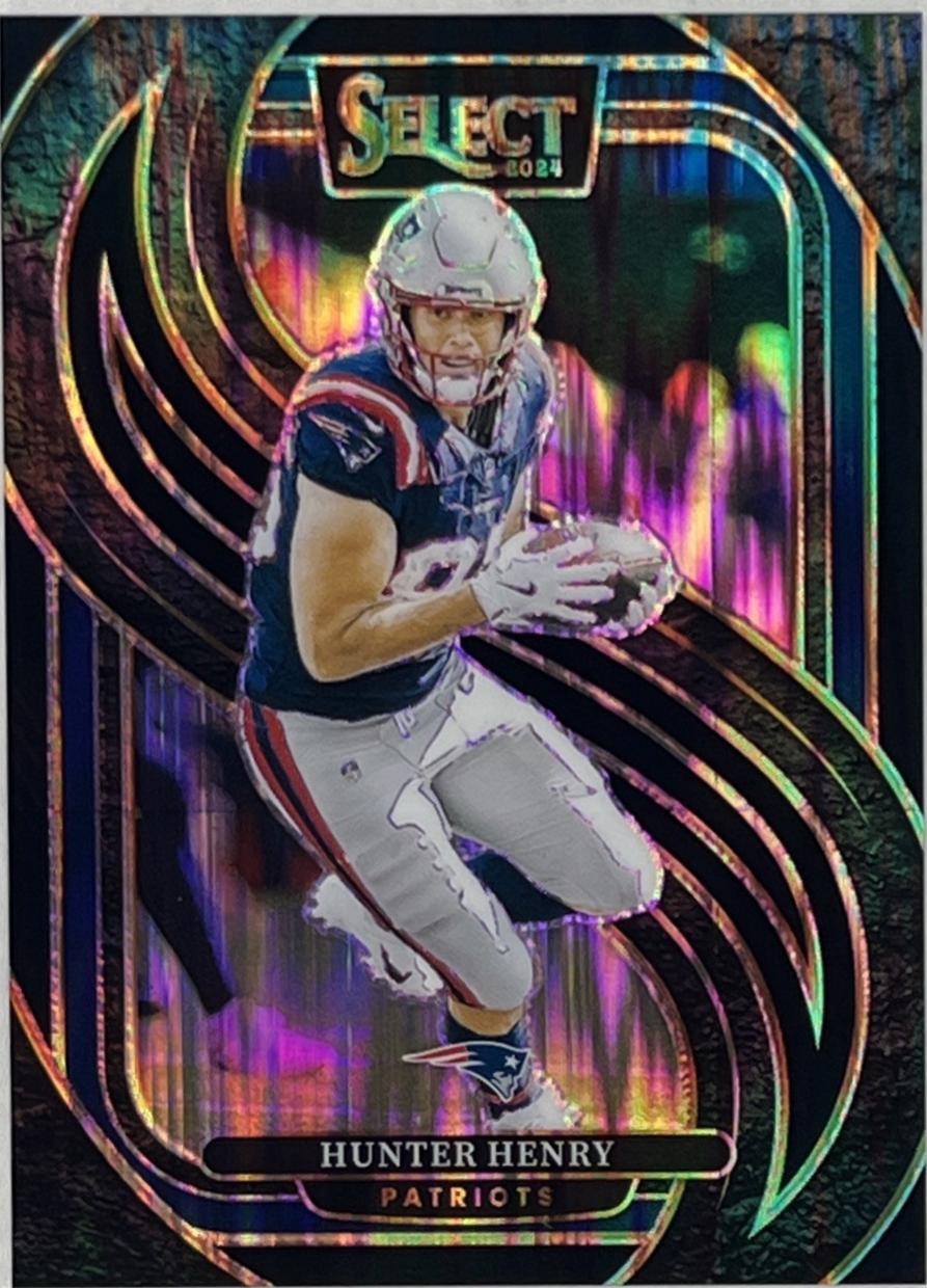 Hunter Henry [Black Prizm Shock] #160