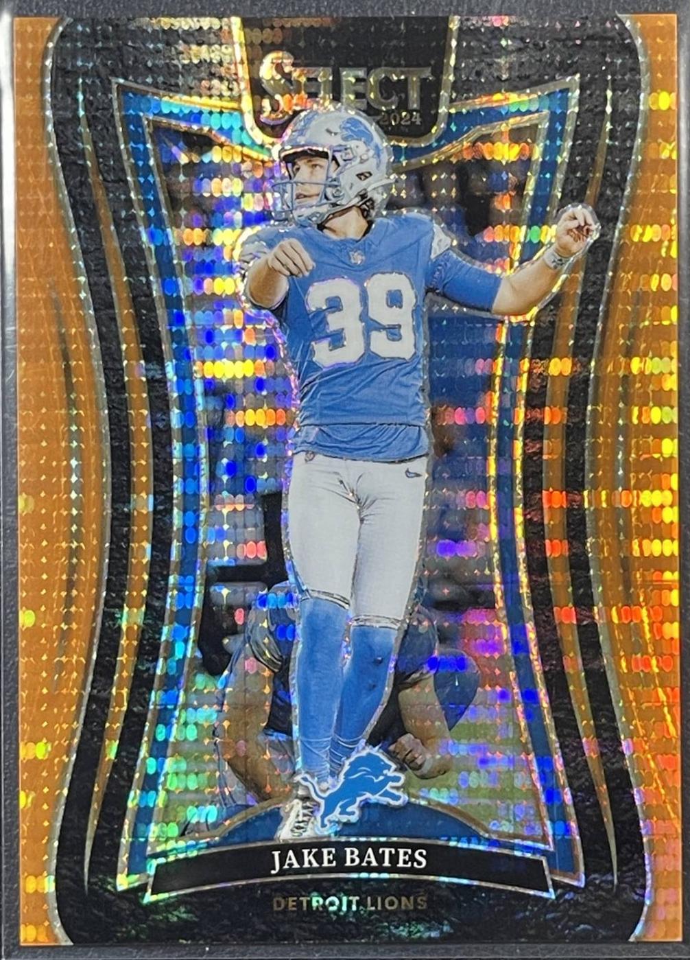 Jake Bates [Neon Orange Pulsar Prizm] #345