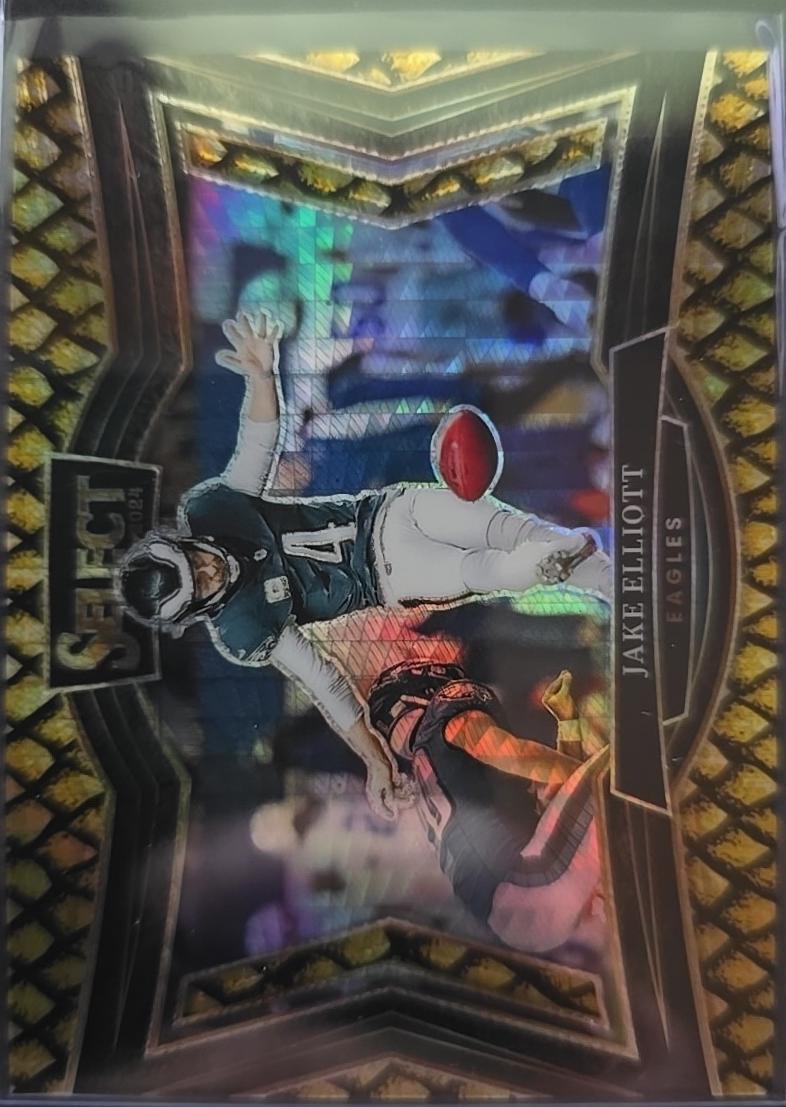 Jake Elliott [Gold Dragon Scale Prizm] #445