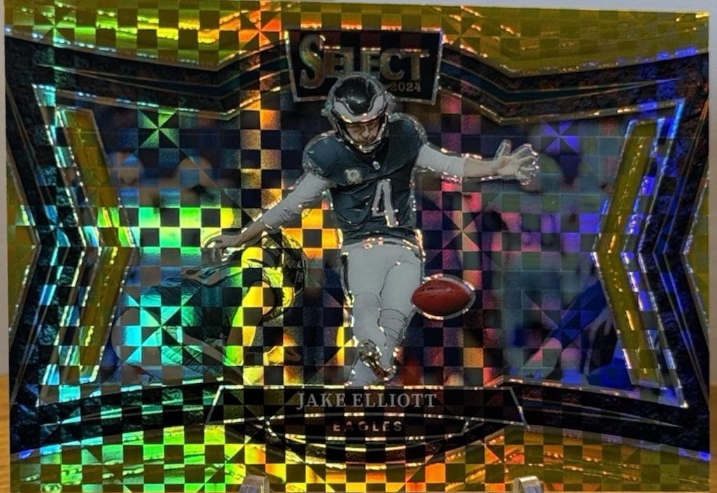 Jake Elliott [Gold Prizm] #445