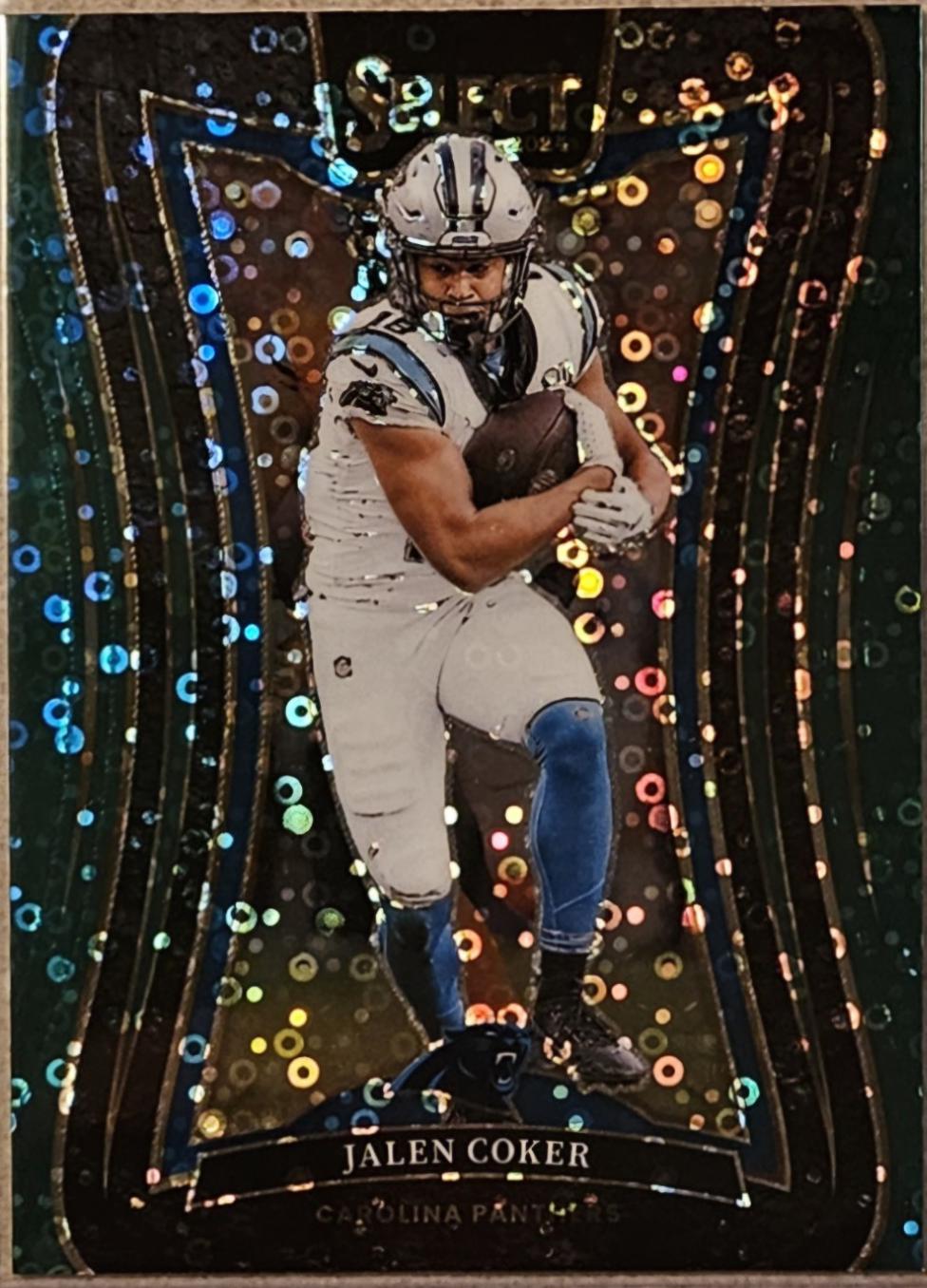 Jalen Coker [Green Disco Prizm] #355