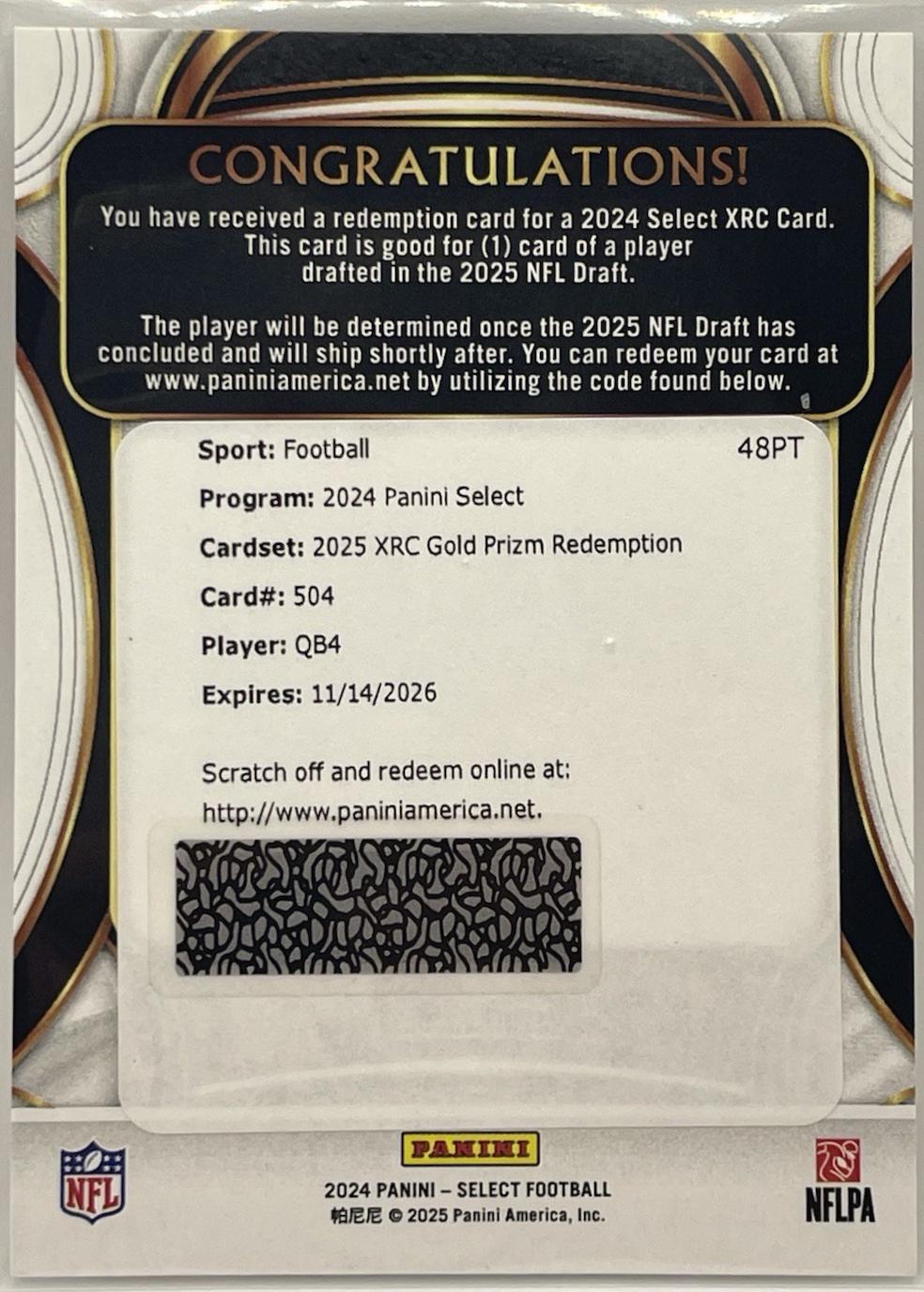 Jalen Milroe [Gold Prizm] #504