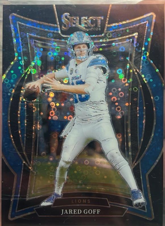 Jared Goff [Black Disco Prizm] #36