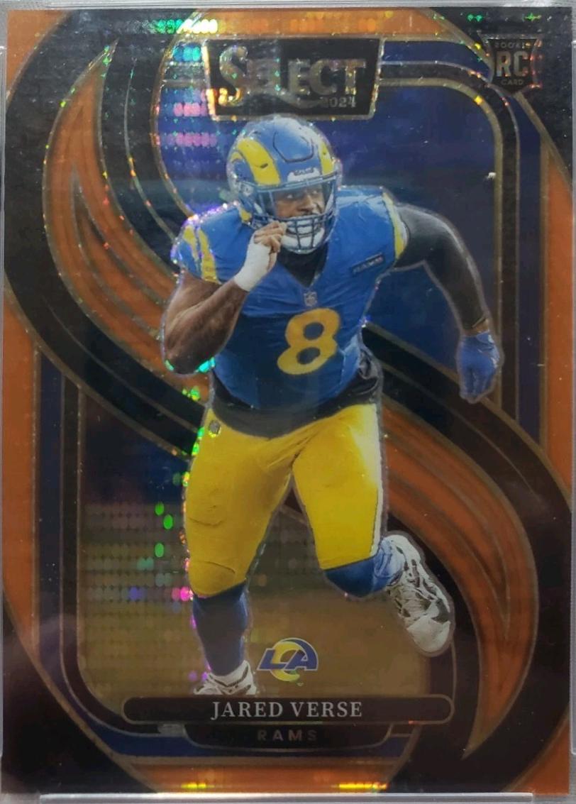 Jared Verse [Neon Orange Pulsar Prizm] #132