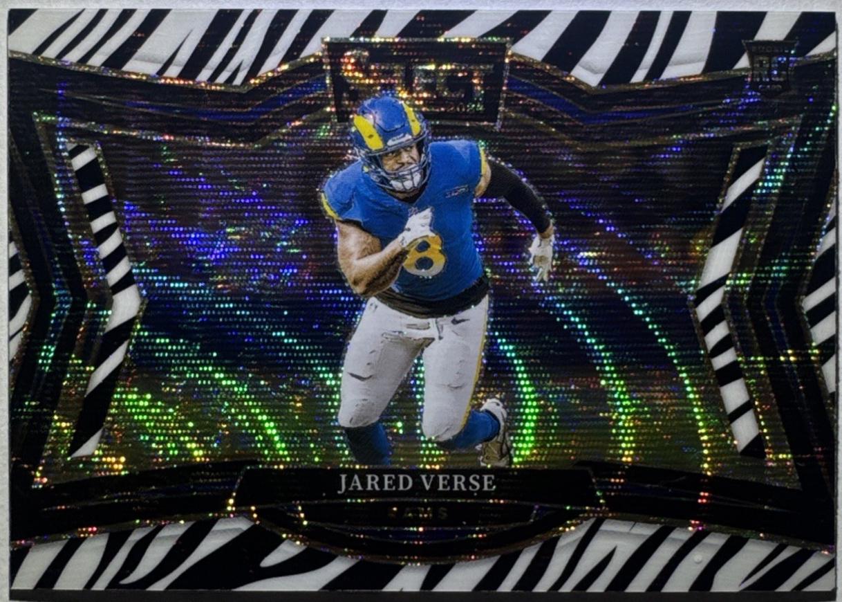Jared Verse [Zebra Prizm] #482