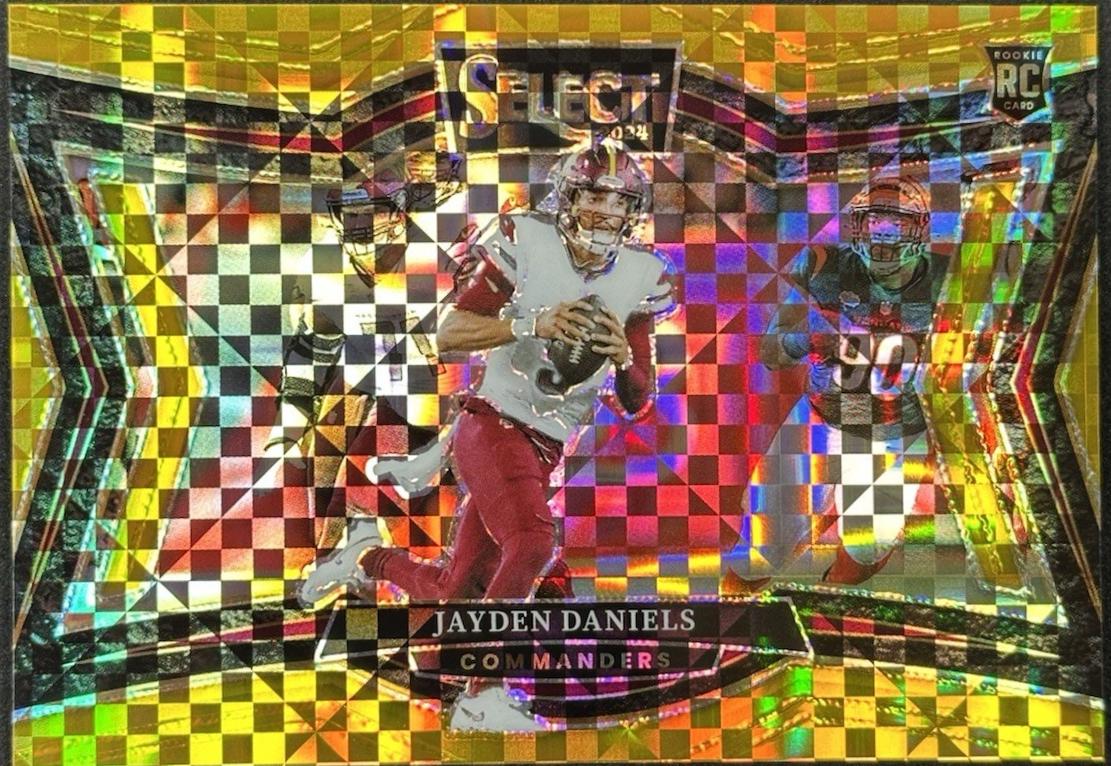 Jayden Daniels [Gold Prizm] #476