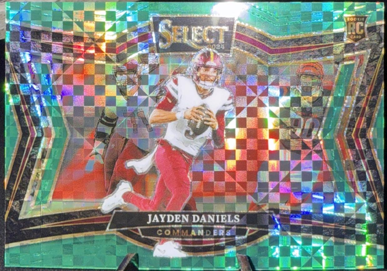 Jayden Daniels [Green Prizm] #476