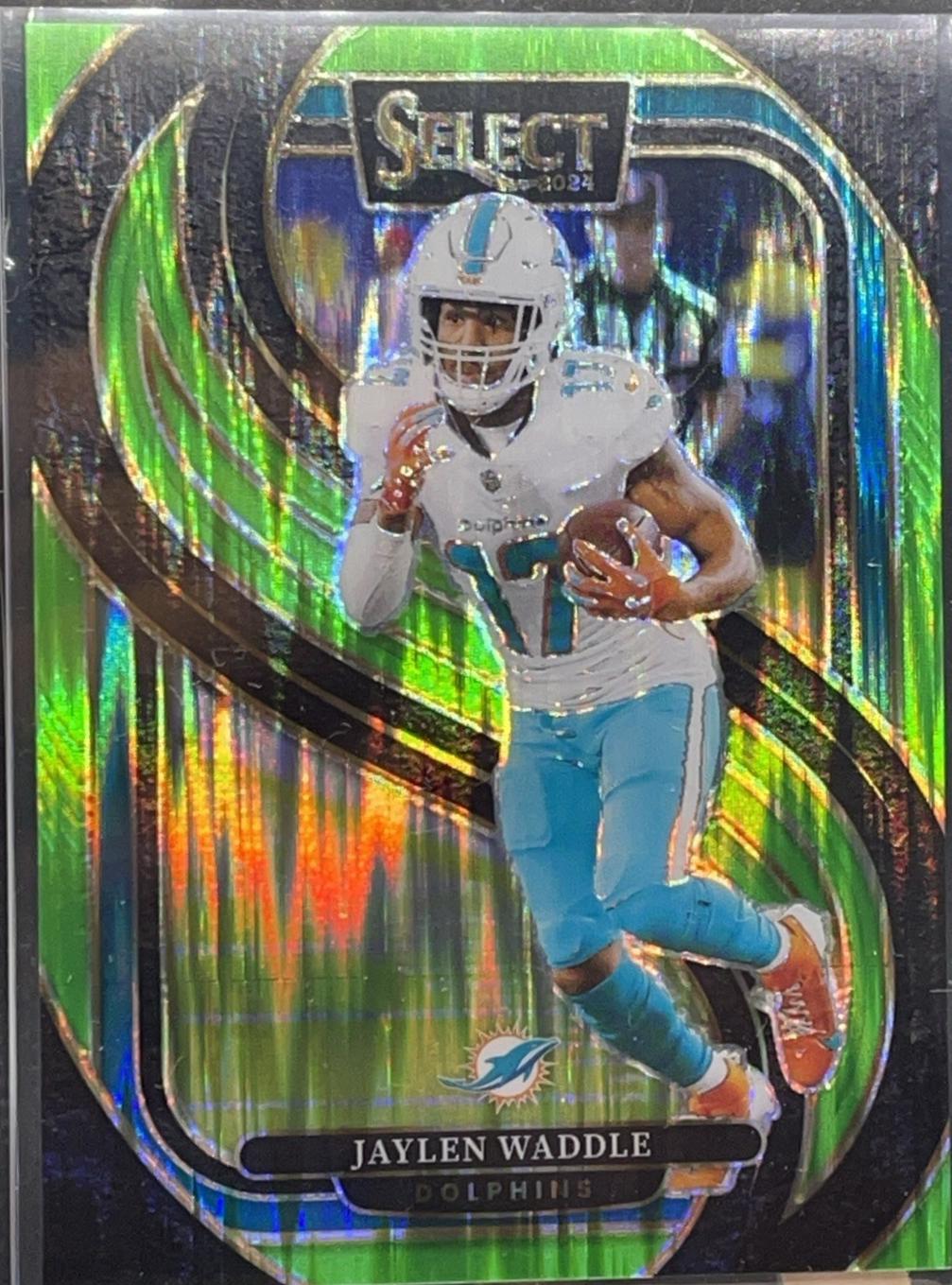 Jaylen Waddle [Green Mojo] #168