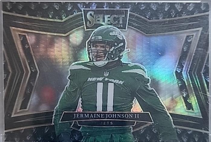 Jermaine Johnson II [Black Dragon Scale Prizm] #450