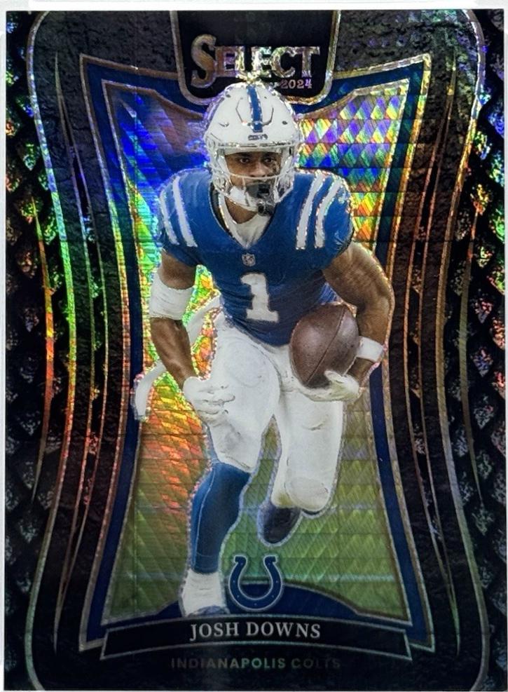 Josh Downs [Black Dragon Scale Prizm] #354