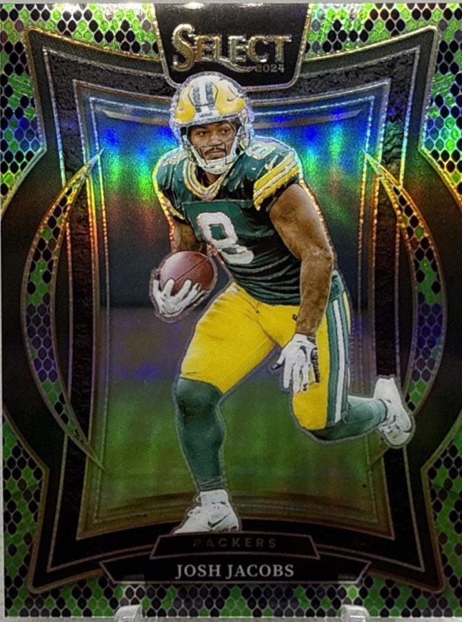 Josh Jacobs [Green Black Snakeskin Prizm] #73
