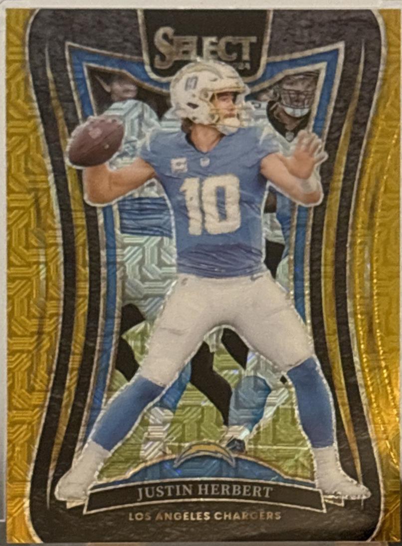 Justin Herbert [Gold Mojo] #395