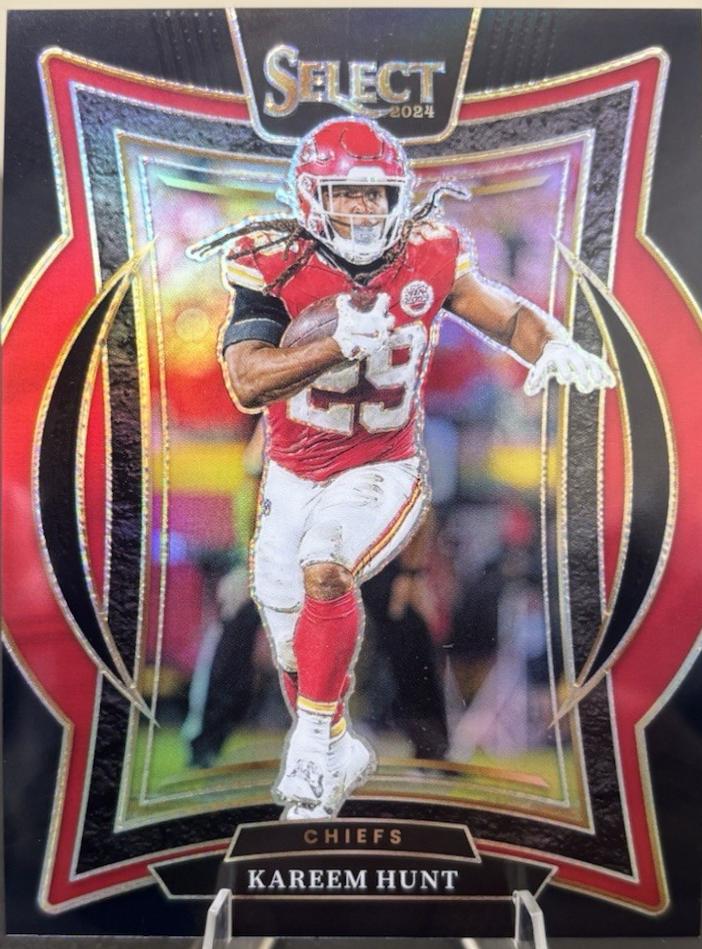 Kareem Hunt [Black Prizm] #75