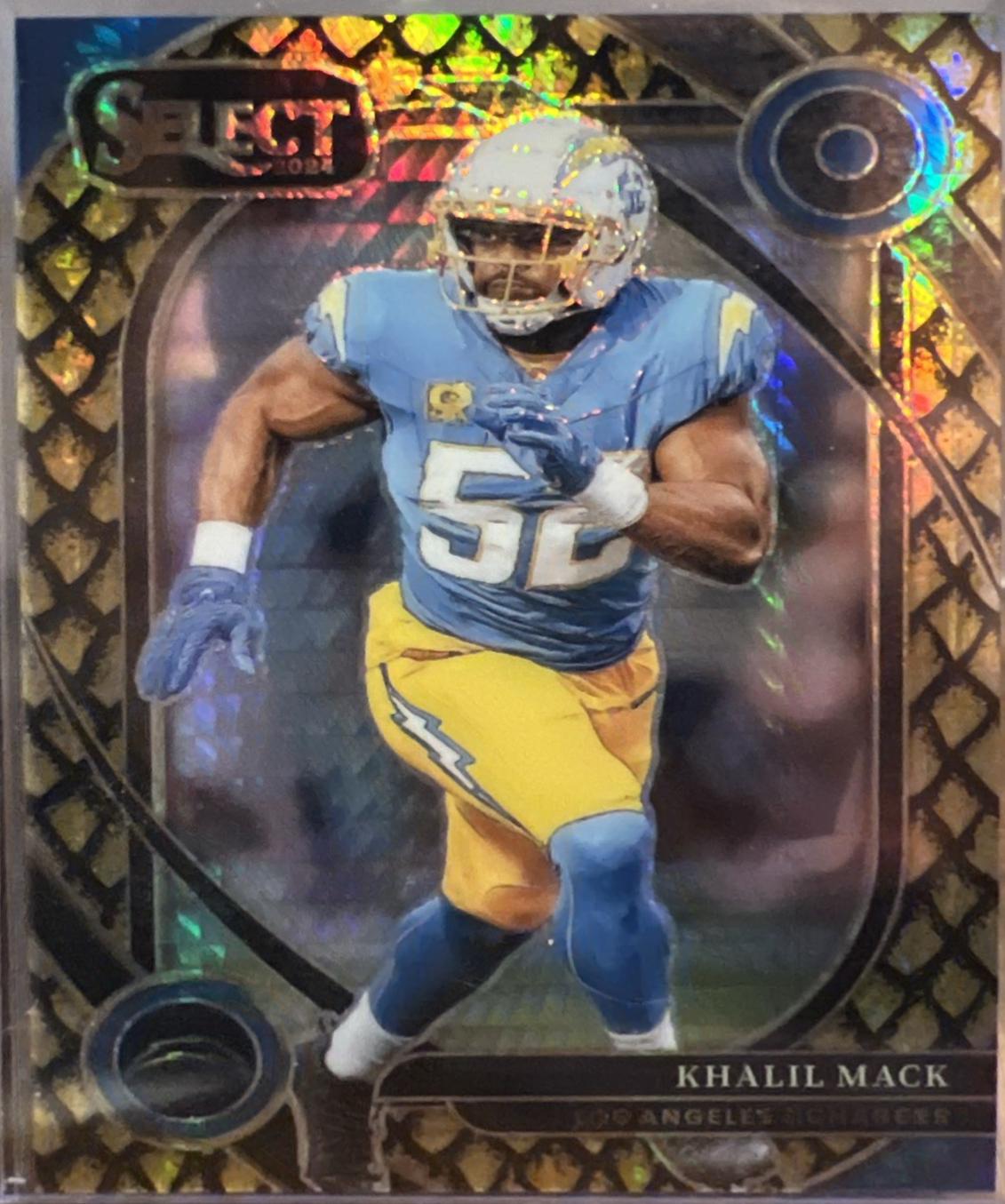 Khalil Mack [Gold Dragon Scale Prizm] #277