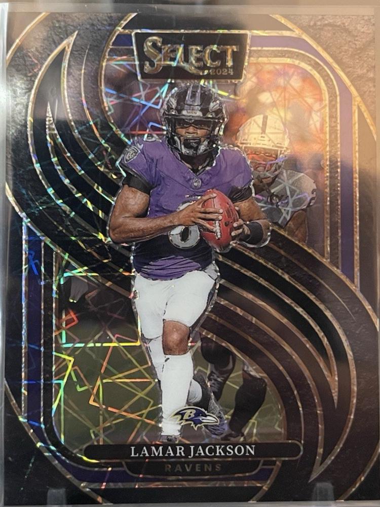 Lamar Jackson [Black Prizm] #121