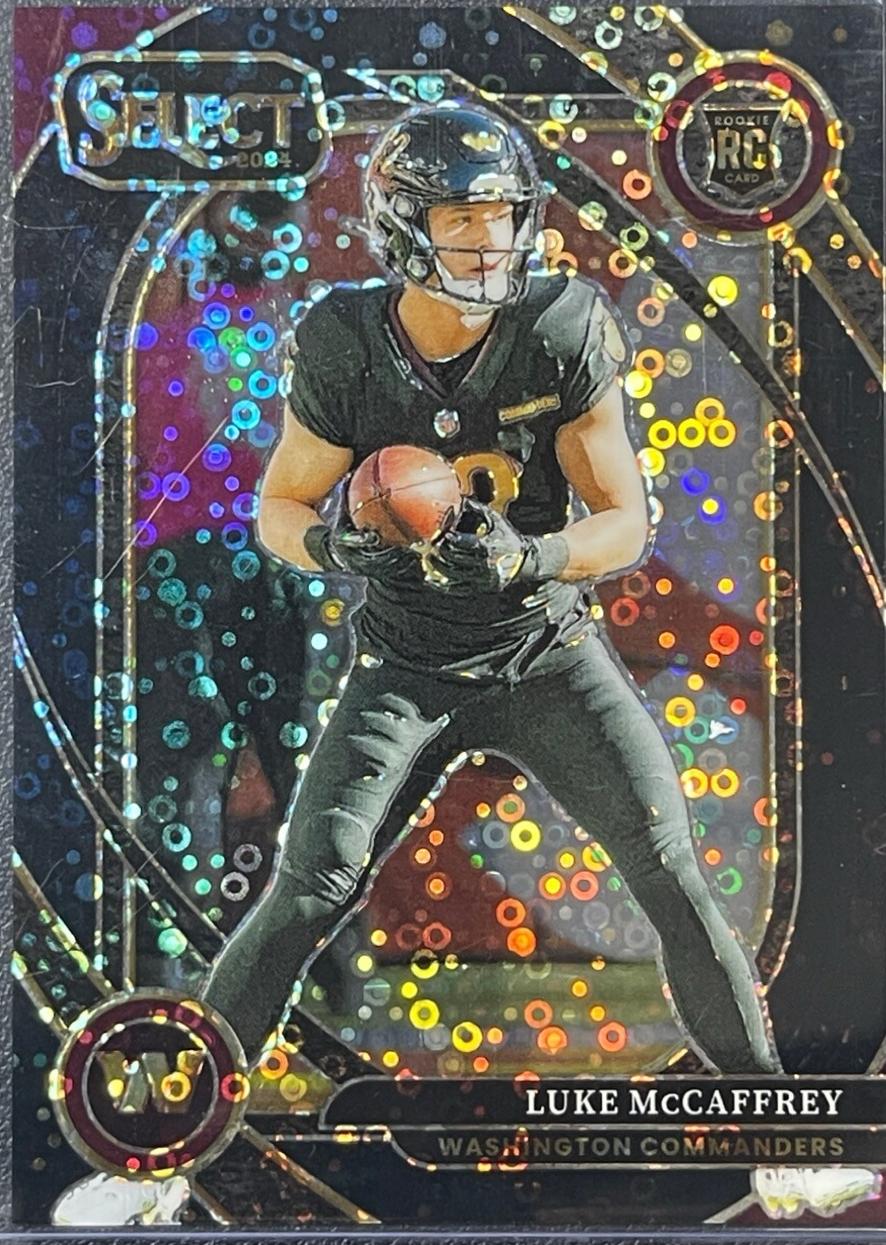 Luke McCaffrey [Black Disco Prizm] #279
