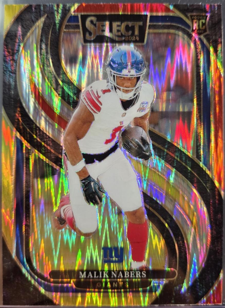 Malik Nabers [Gold Mojo] #116