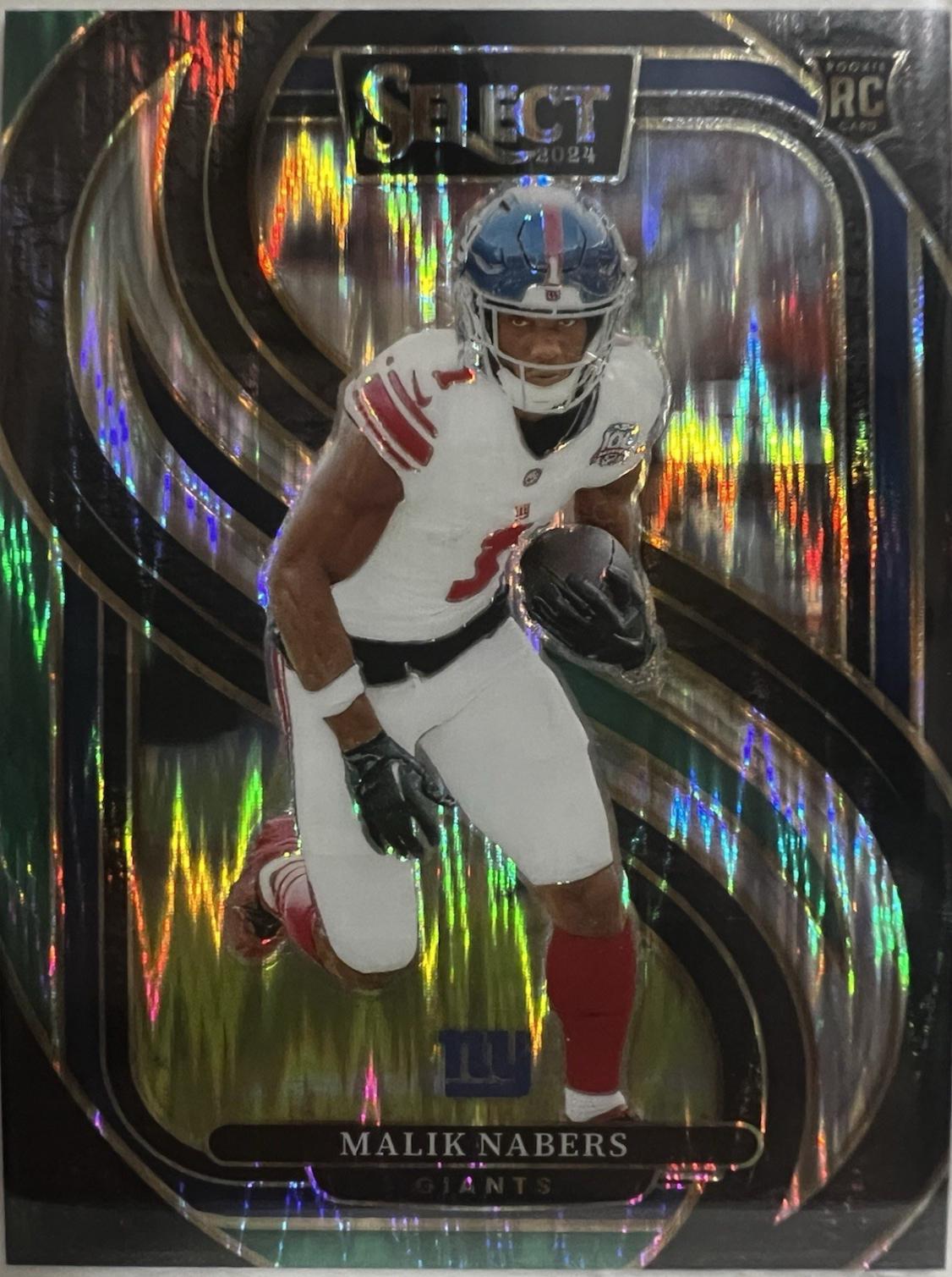 Malik Nabers [Green Mojo] #116