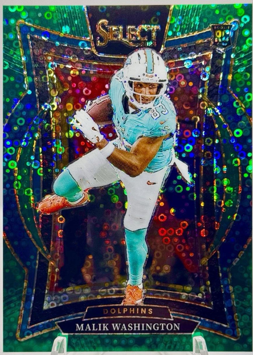 Malik Washington [Green Disco Prizm] #71