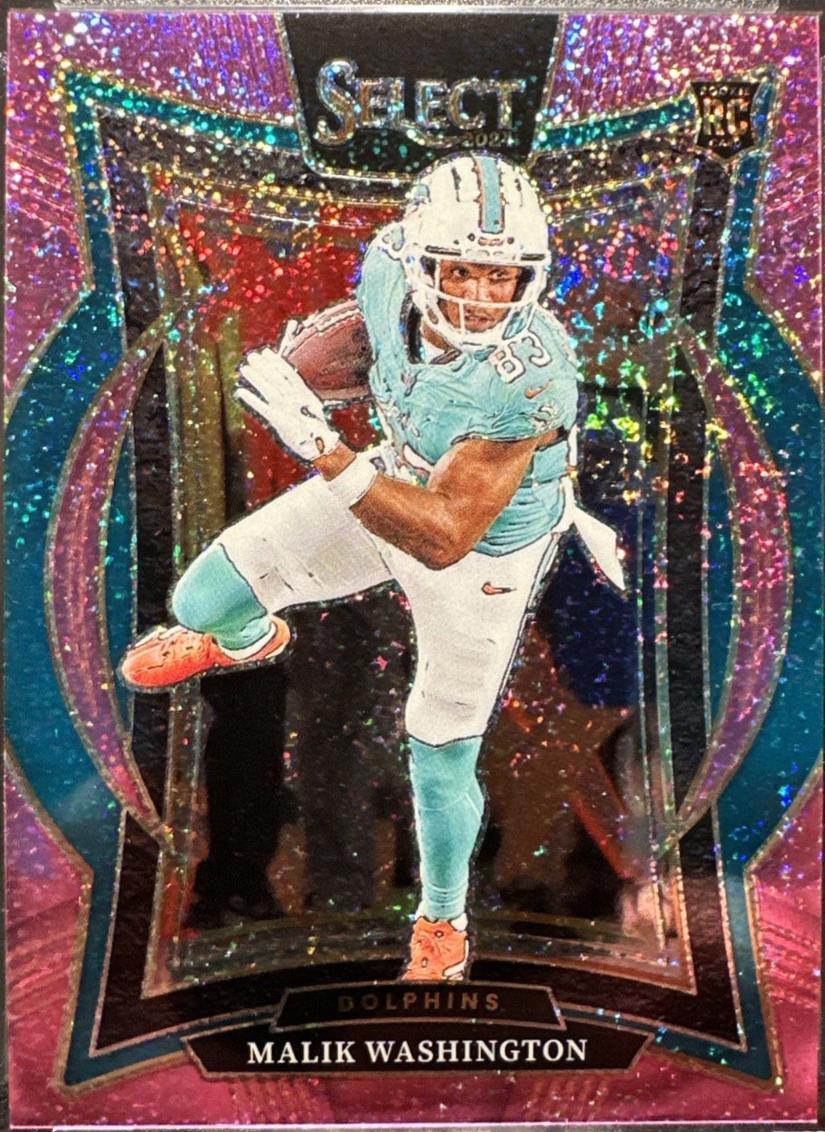 Malik Washington [Pink Glitter Prizm] #71