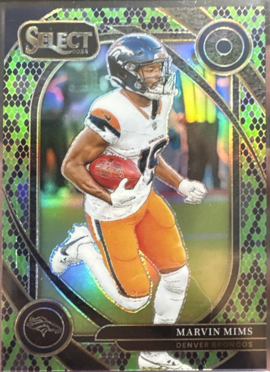 Marvin Mims [Green Black Snakeskin Prizm] #281