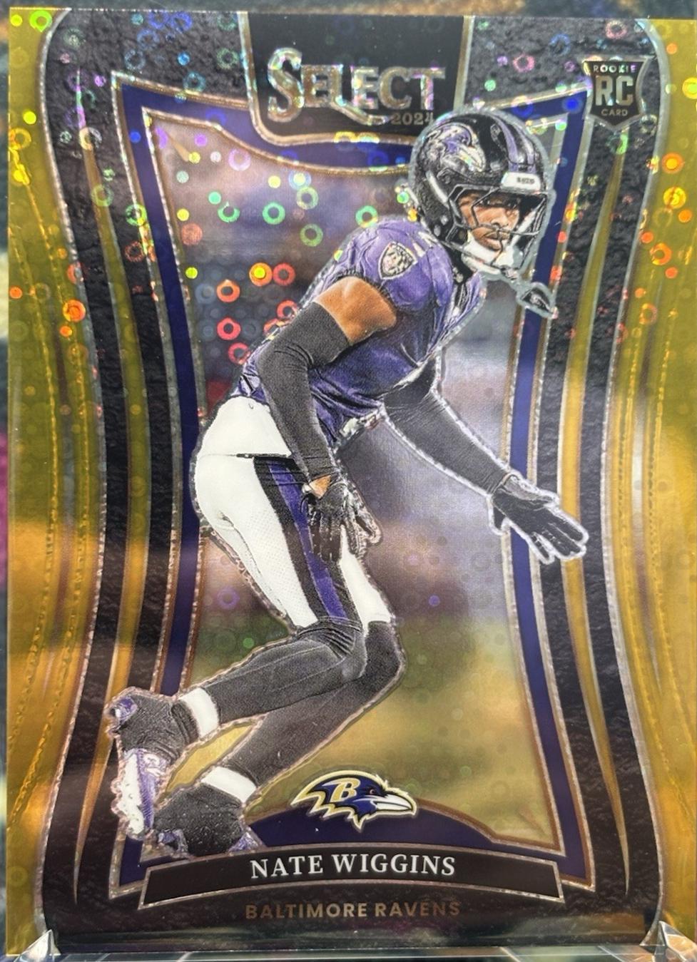 Nate Wiggins [Gold Disco Prizm] #344