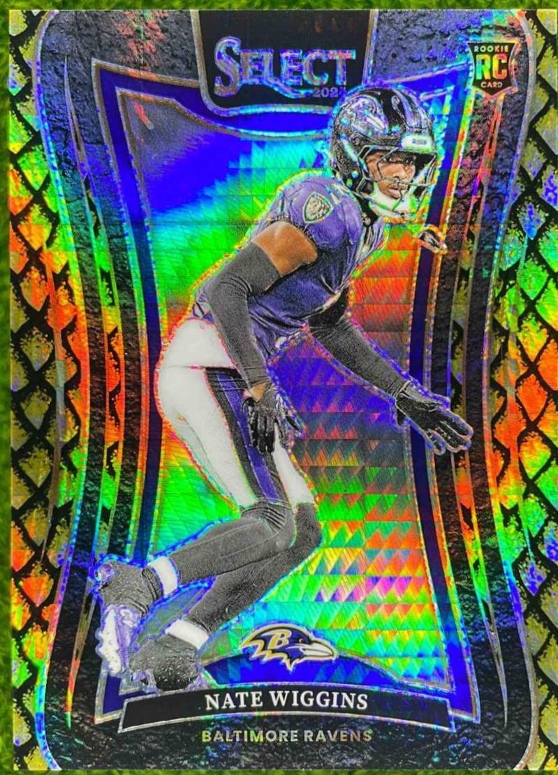 Nate Wiggins [Gold Dragon Scale Prizm] #344