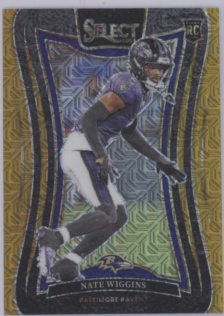 Nate Wiggins [Gold Prizm] #344