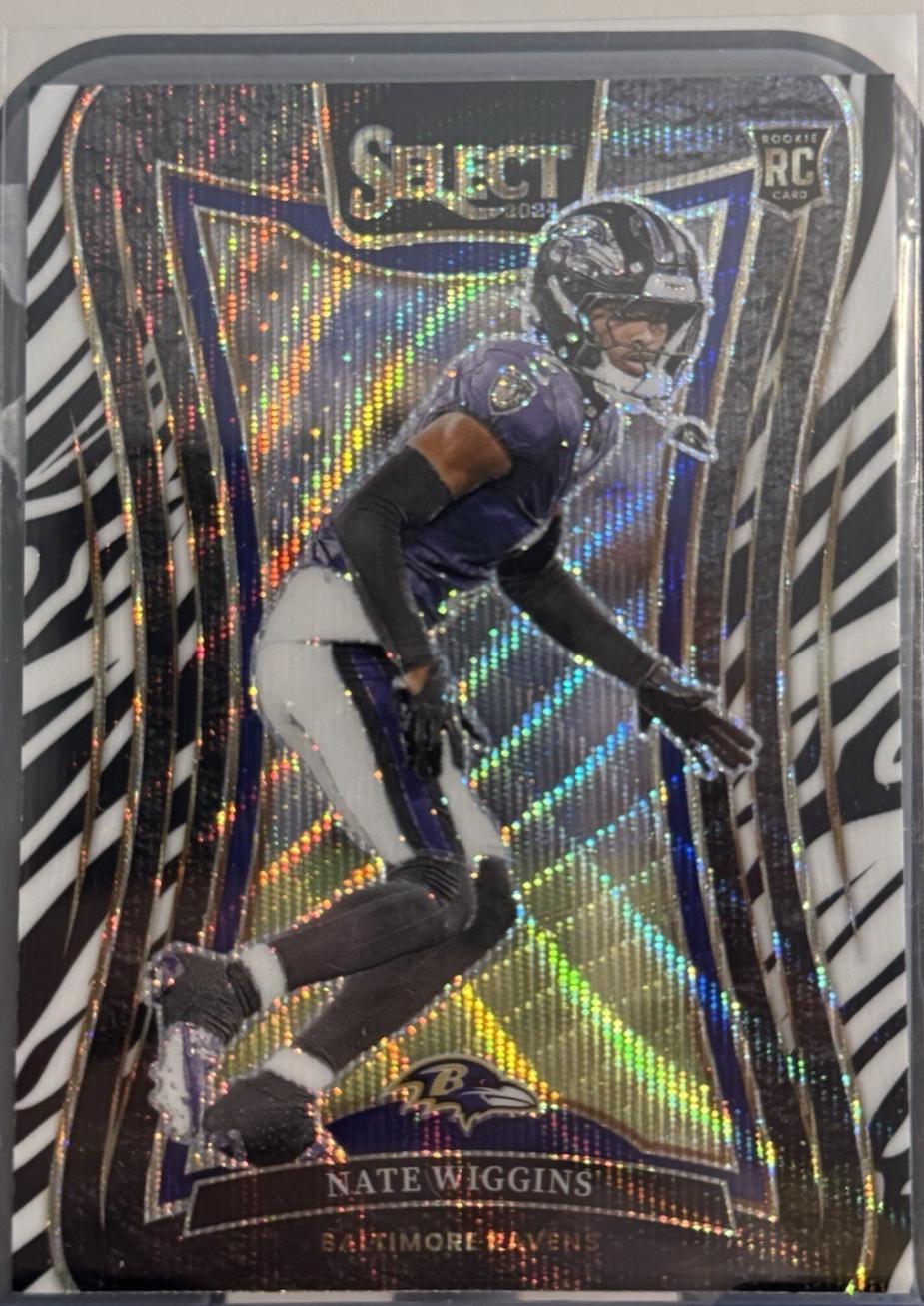 Nate Wiggins [Zebra Prizm] #344