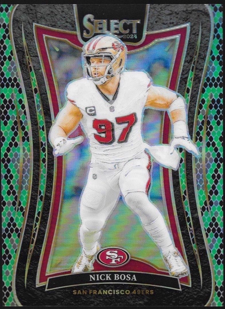Nick Bosa [Green Black Snakeskin Prizm] #367