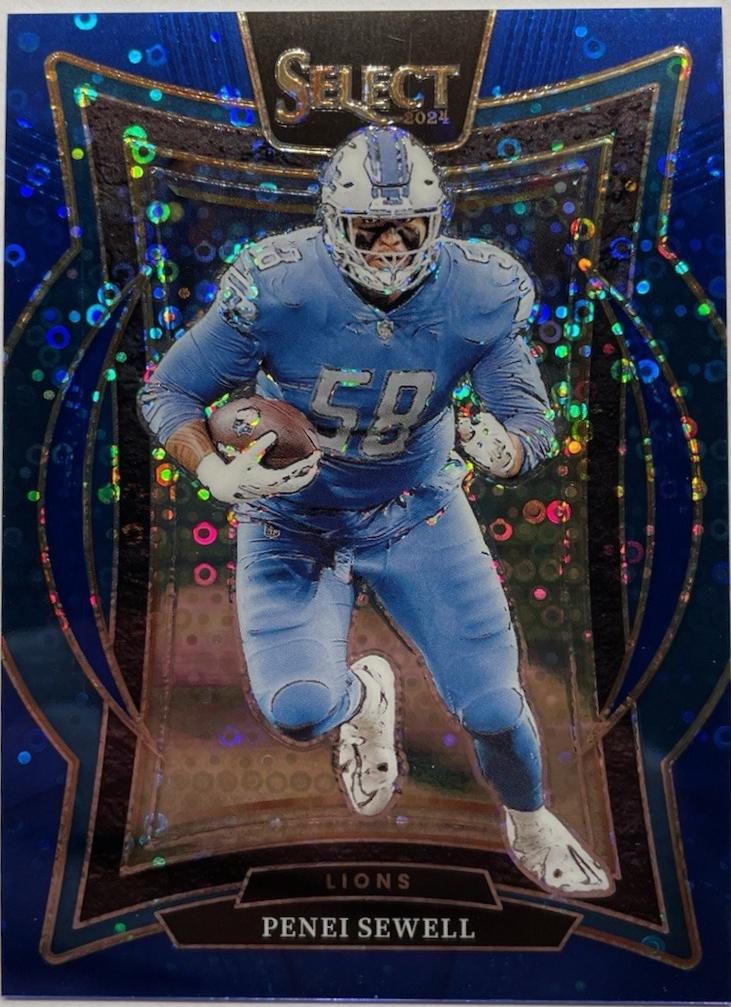 Penei Sewell [Blue Disco Prizm] #87