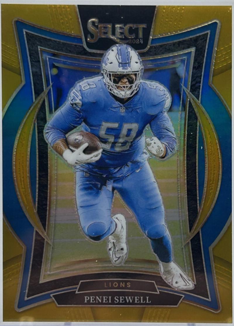 Penei Sewell [Gold Prizm] #87
