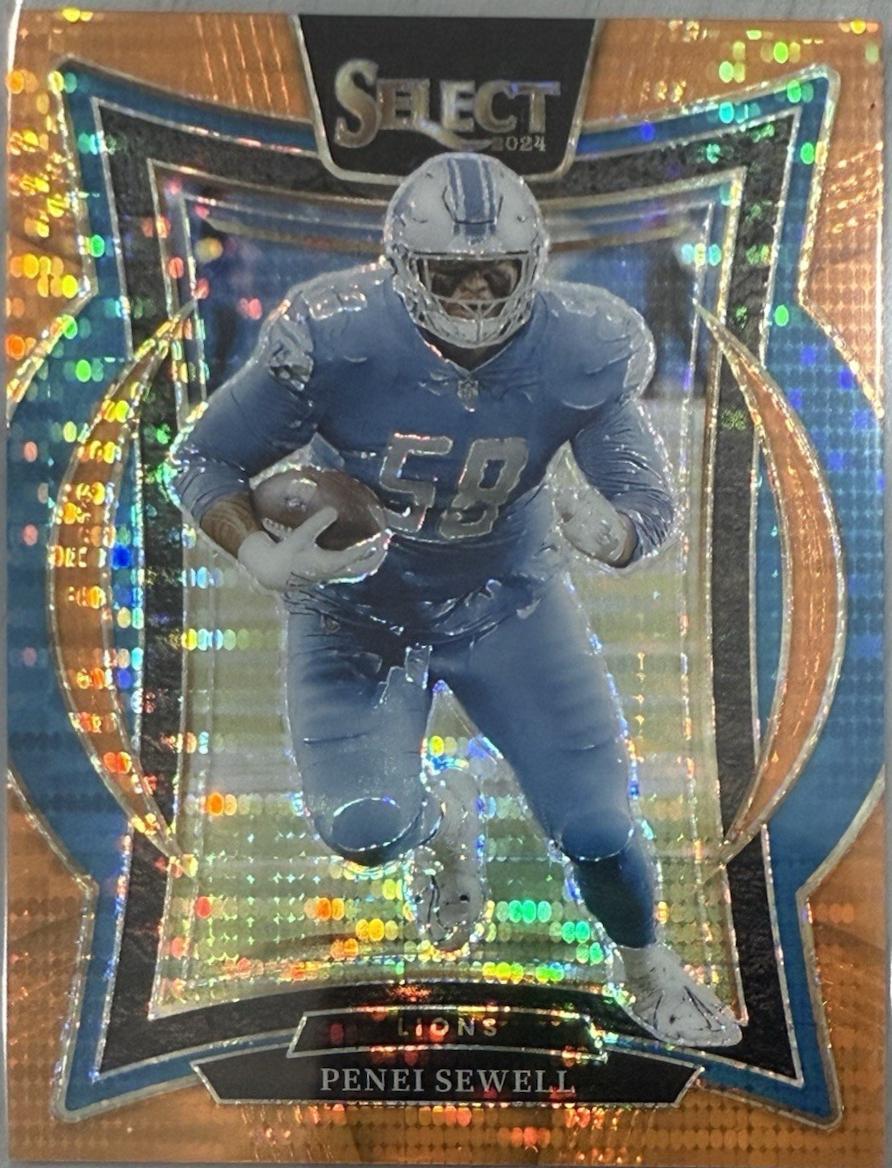 Penei Sewell [Neon Orange Pulsar Prizm] #87