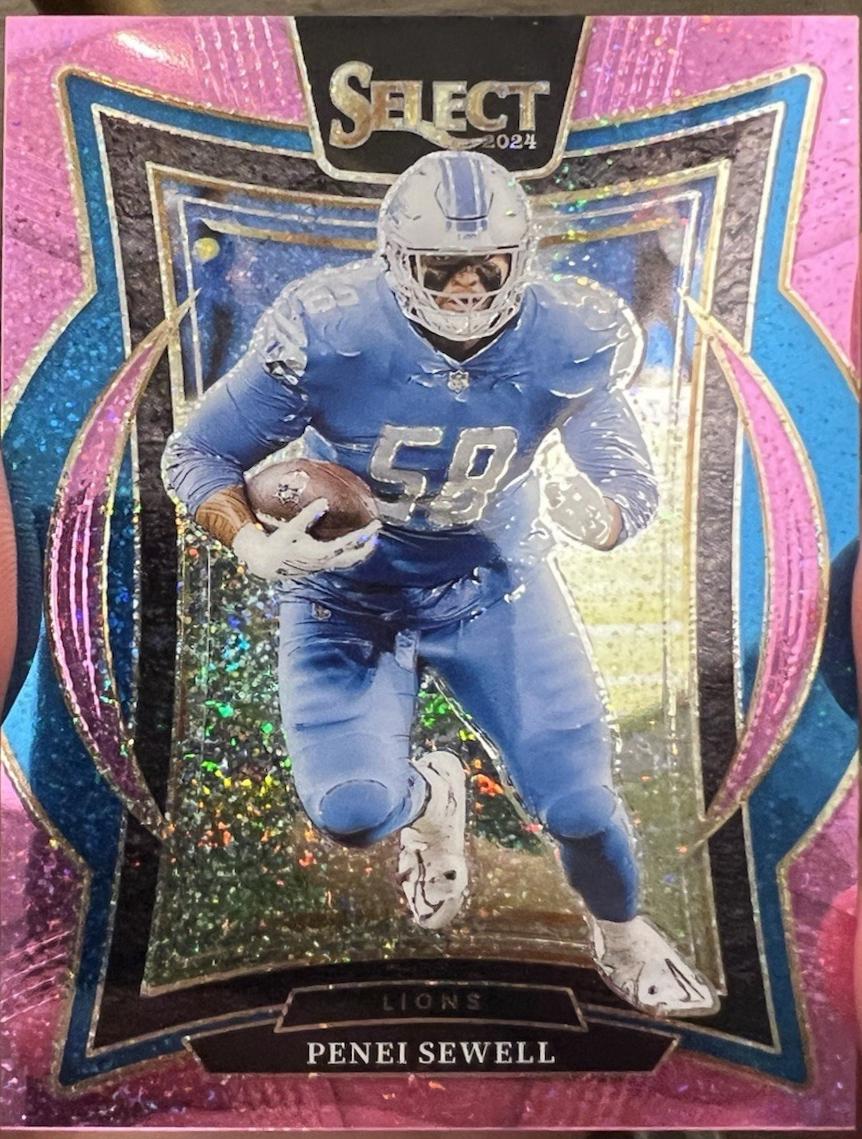 Penei Sewell [Pink Glitter Prizm] #87