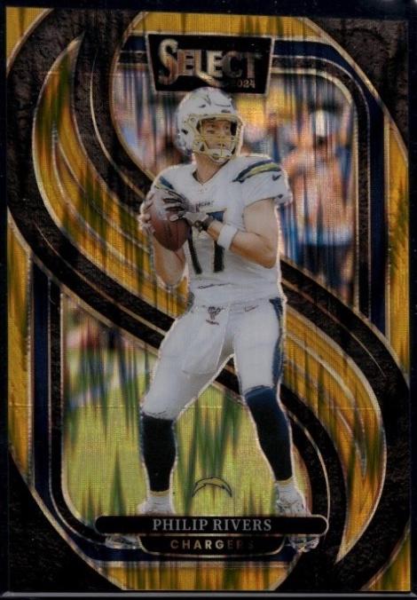 Philip Rivers [Gold Prizm Shock] #187