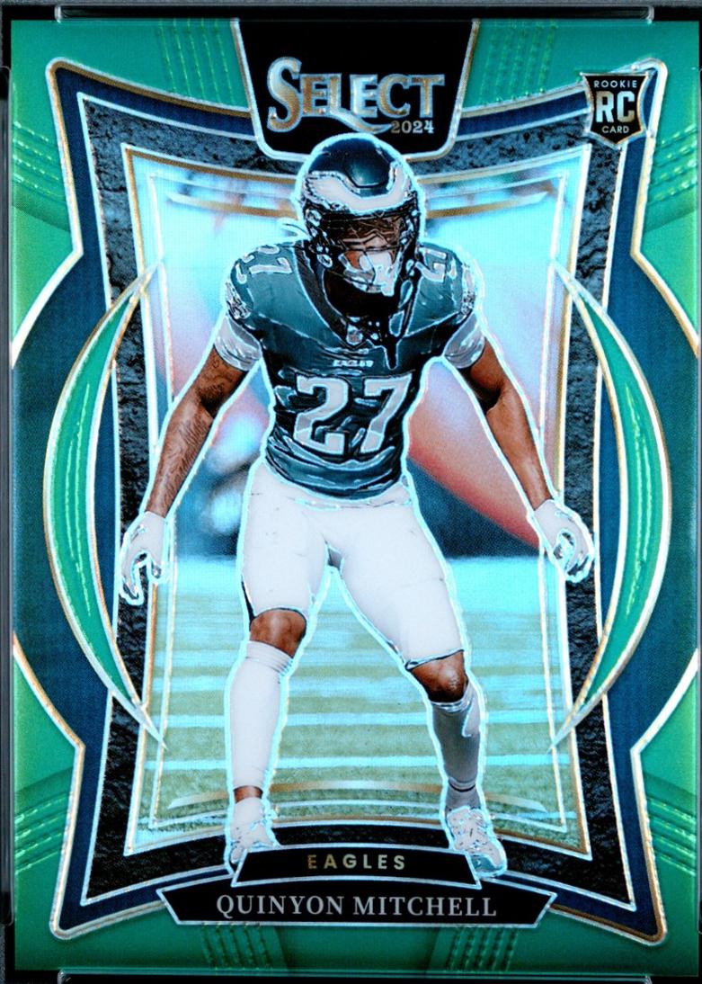 Quinyon Mitchell [Green Prizm] #55