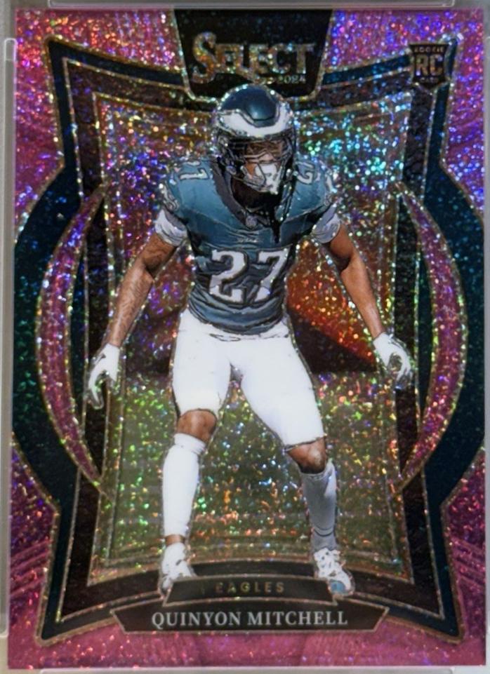Quinyon Mitchell [Pink Glitter Prizm] #55