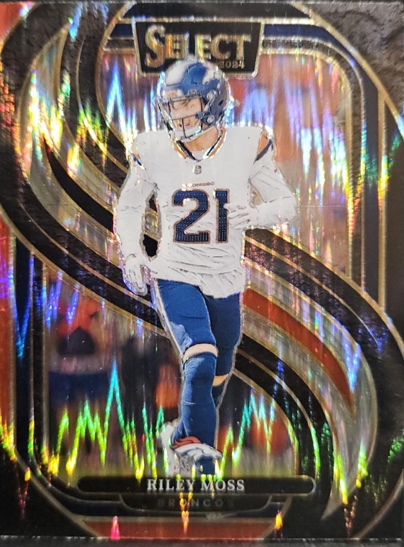 Riley Moss [Black Prizm] #190
