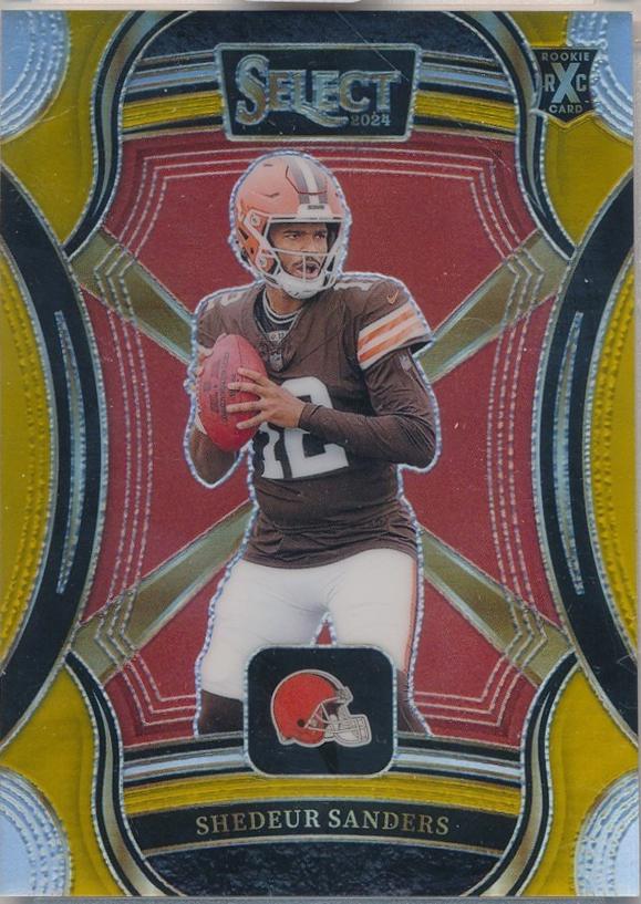 Shedeur Sanders [Gold Prizm] #505