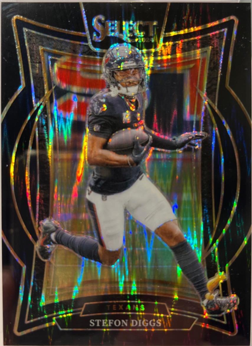 Stefon Diggs [Black Prizm Shock] #94