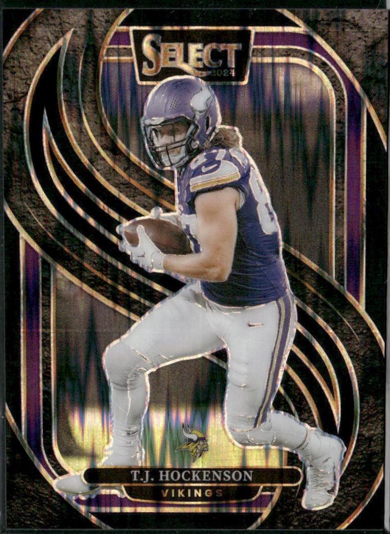 T.J. Hockenson [Black Prizm Shock] #194