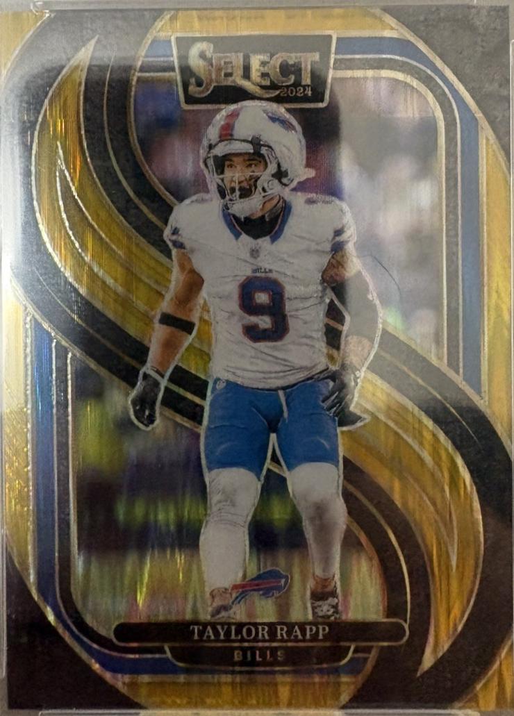 Taylor Rapp [Gold Prizm Shock] #195