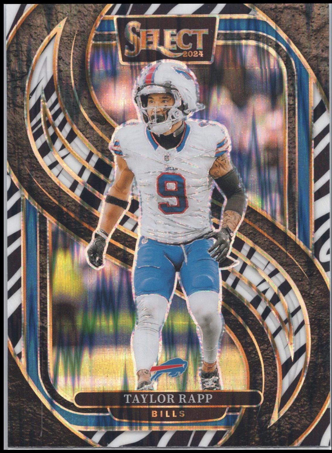 Taylor Rapp [Zebra Prizm Shock] #195