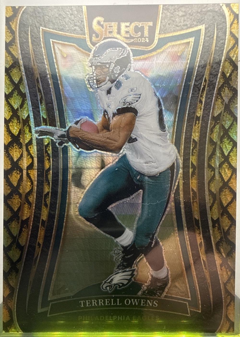 Terrell Owens [Gold Dragon Scale Prizm] #362