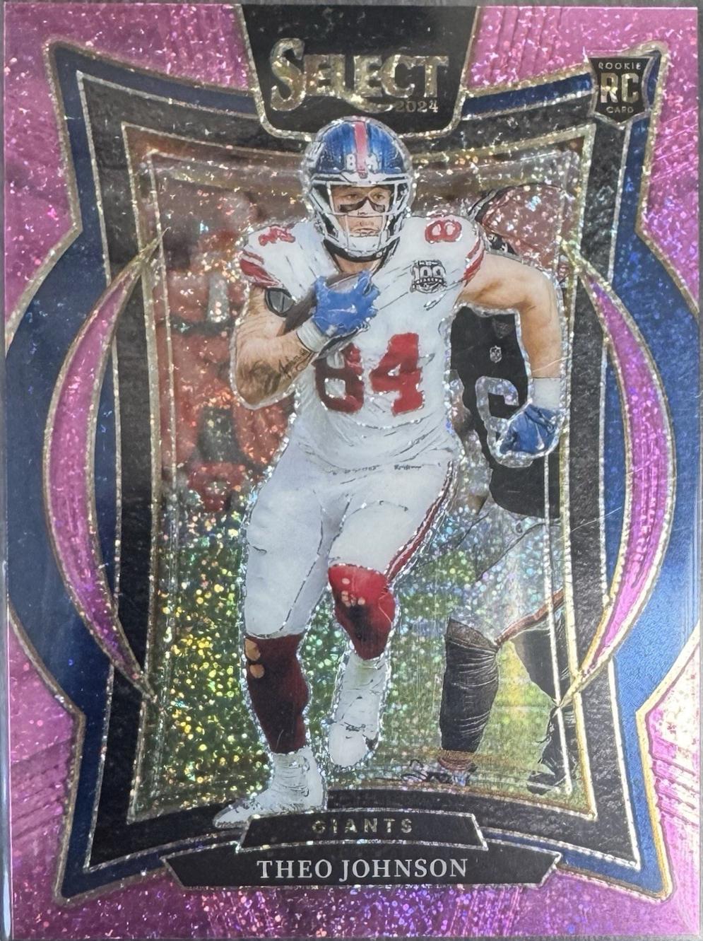 Theo Johnson [Pink Glitter Prizm] #96
