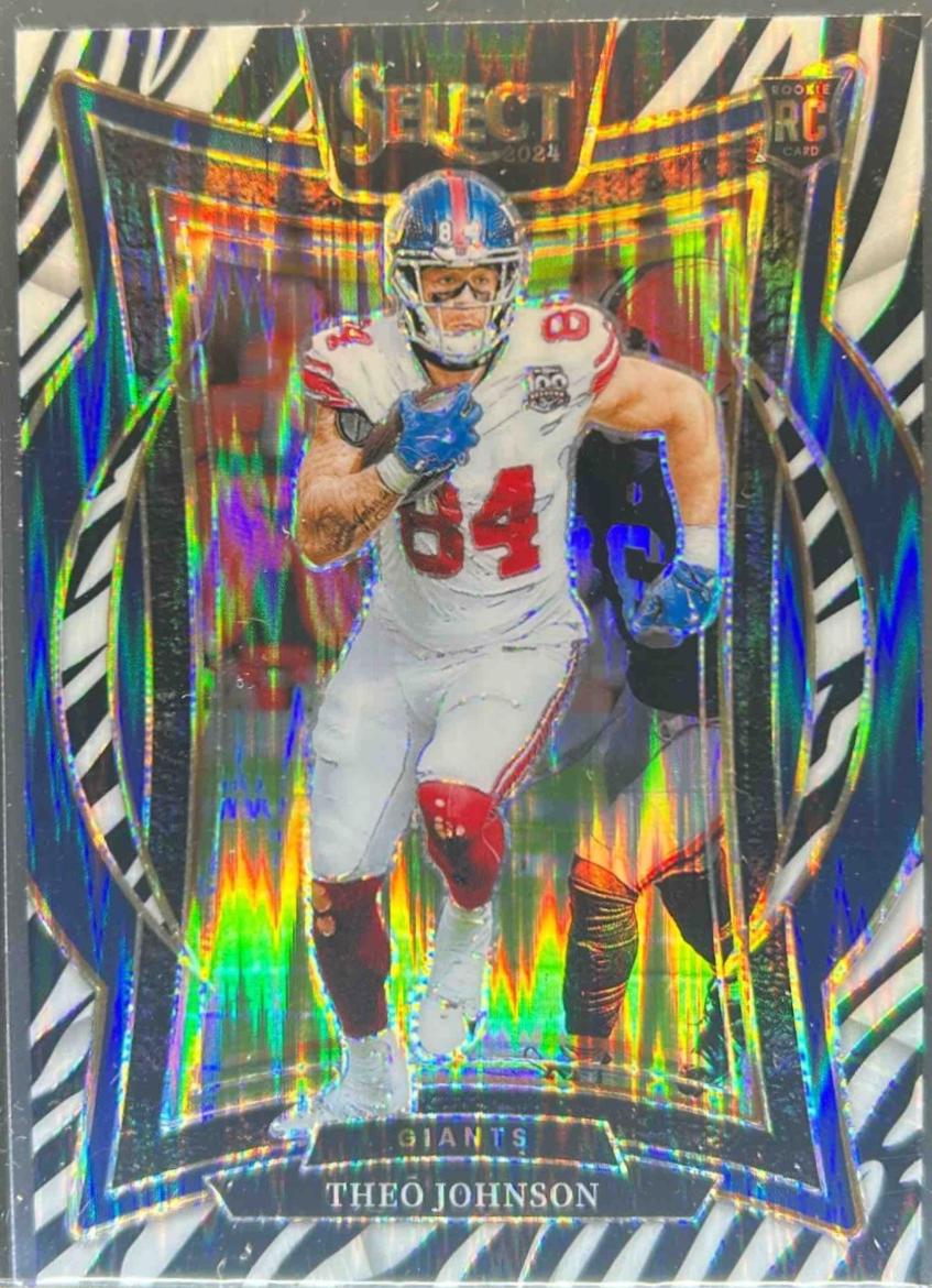 Theo Johnson [Zebra Prizm Shock] #96