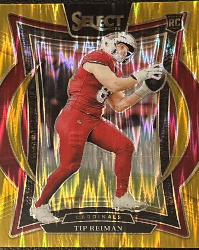 Tip Reiman [Gold Prizm Shock] #50
