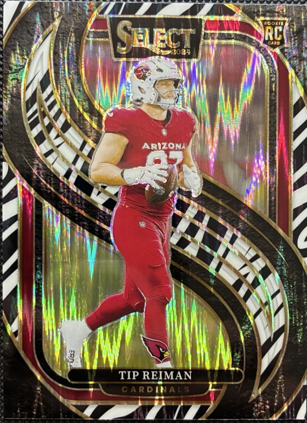 Tip Reiman [Zebra Prizm Shock] #196
